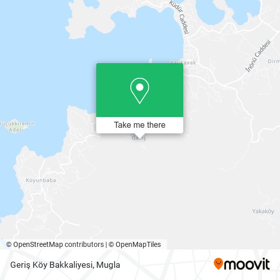 Geriş Köy Bakkaliyesi map