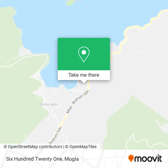 Six Hundred Twenty One map