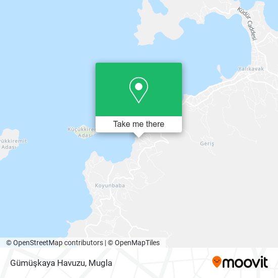 Gümüşkaya Havuzu map