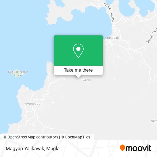 Magyap Yalıkavak map