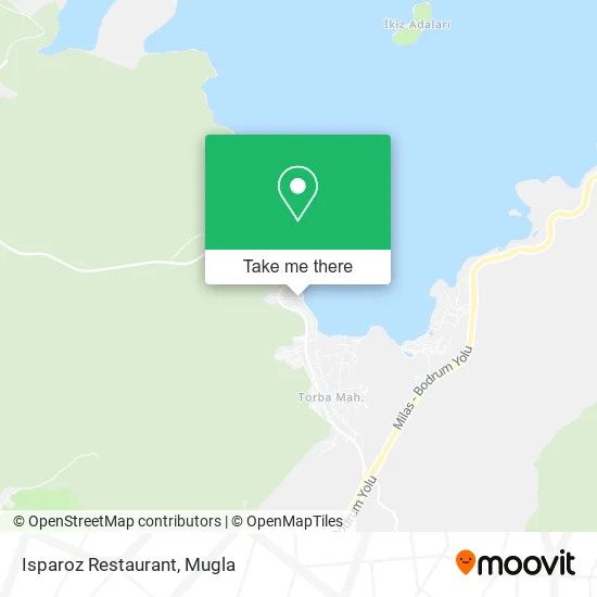 Isparoz Restaurant map