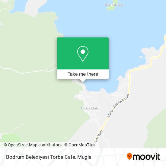 Bodrum Belediyesi Torba Cafe map