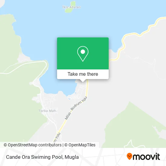 Cande Ora Swiming Pool map
