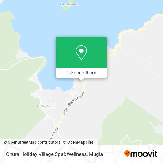 Onura Holiday Village Spa&Wellness map