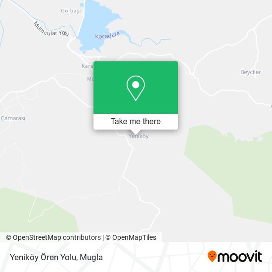 Yeniköy Ören Yolu map