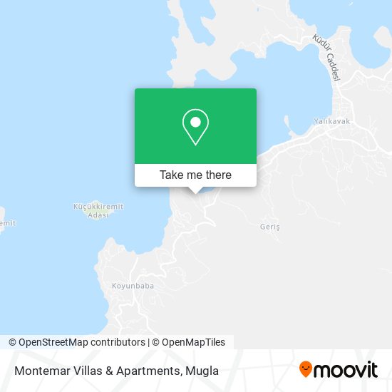 Montemar Villas & Apartments map