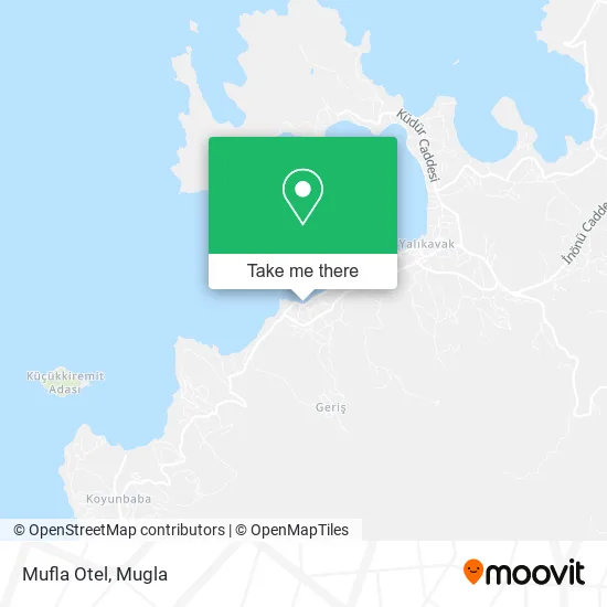 Mufla Otel map