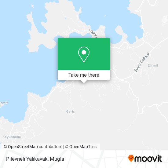 Pilevneli Yalıkavak map