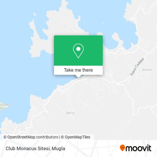 Club Monacus Sitesi map