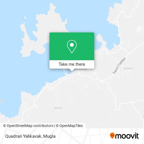 Quadran Yalıkavak map
