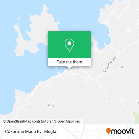 Cökertme Manti Evi map