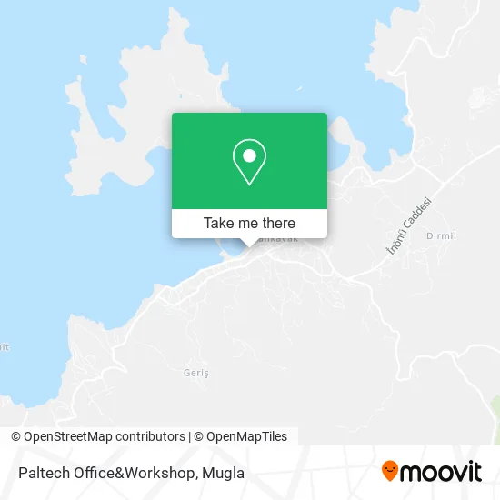 Paltech Office&Workshop map