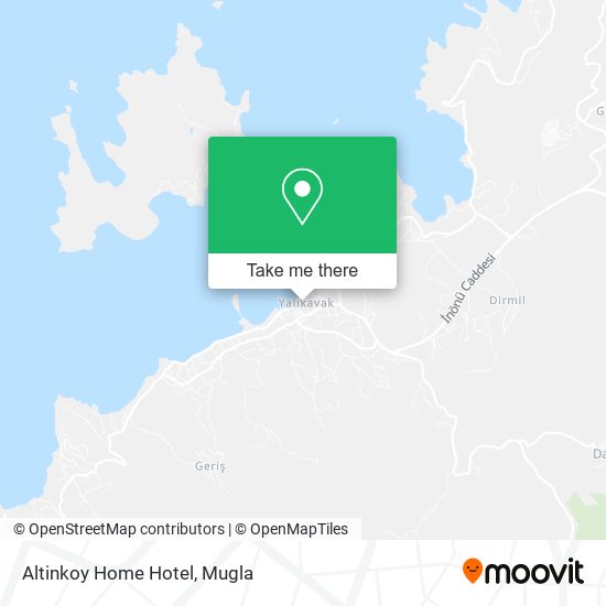 Altinkoy Home Hotel map