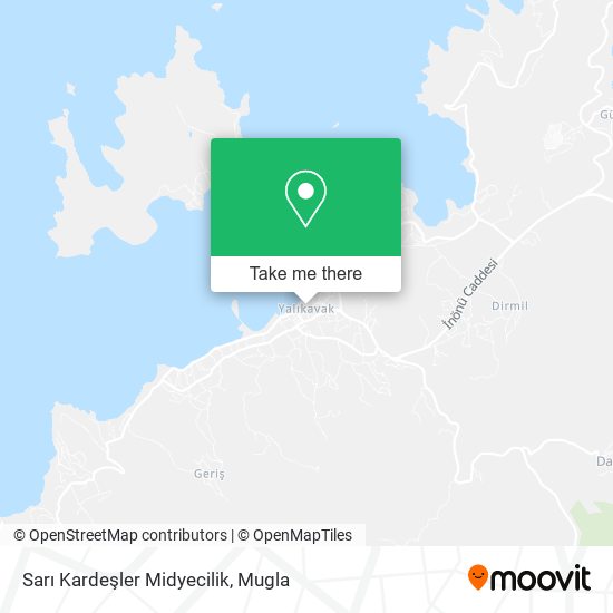 Sarı Kardeşler Midyecilik map