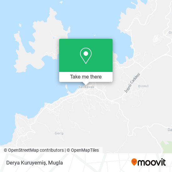 Derya Kuruyemiş map