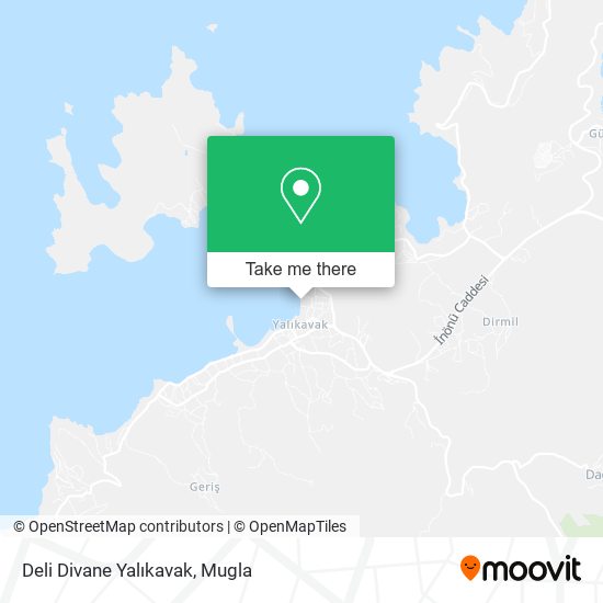 Deli Divane Yalıkavak map
