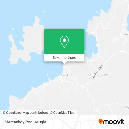 Mercankoy Pool map
