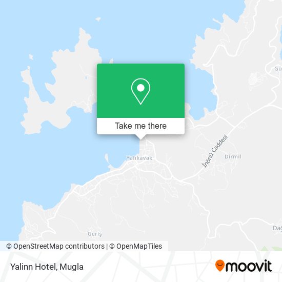 Yalinn Hotel map