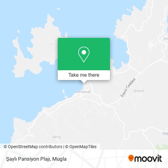 Şaylı Pansiyon Plajı map