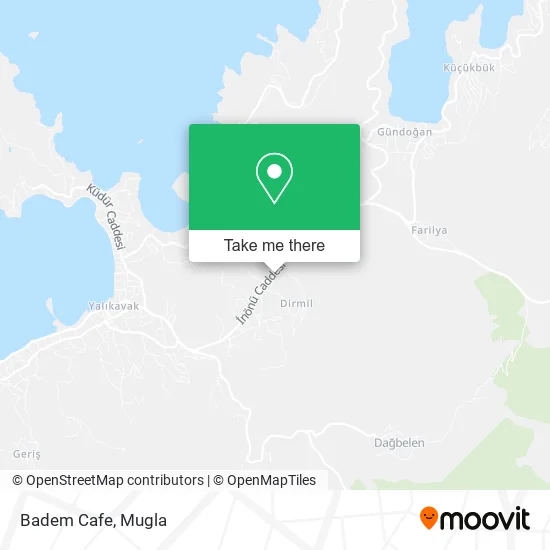 Badem Cafe map