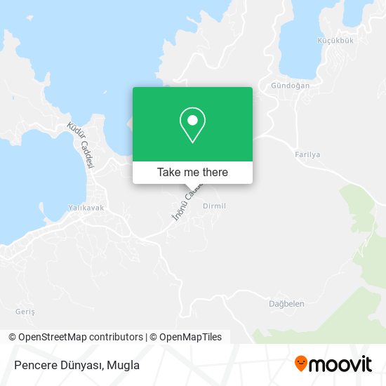 Pencere Dünyası map