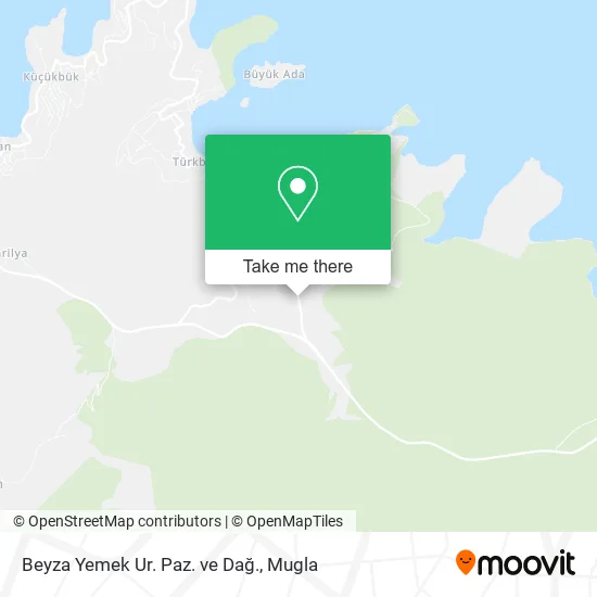 Beyza Yemek Ur. Paz. ve Dağ. map