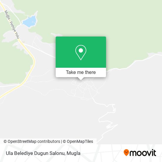 Ula Belediye Dugun Salonu map