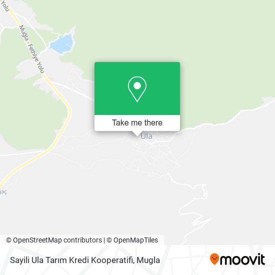Sayili Ula Tarım Kredi Kooperatifi map