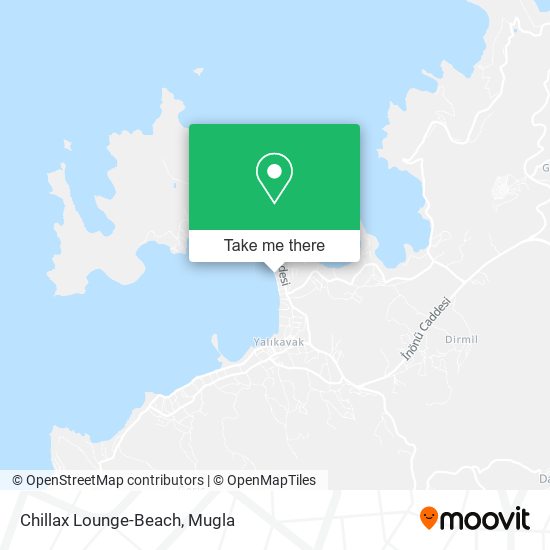 Chillax Lounge-Beach map
