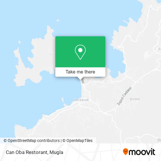 Can Oba Restorant map