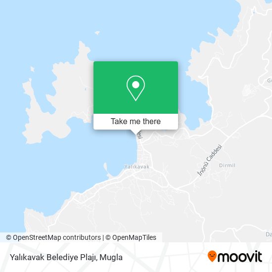 Yalıkavak Belediye Plajı map