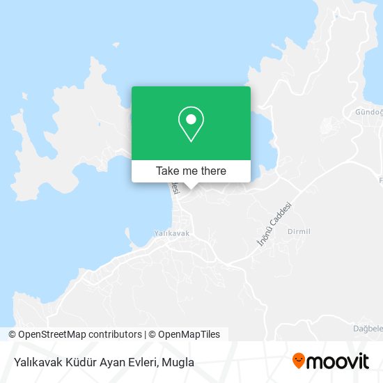 Yalıkavak Küdür Ayan Evleri map