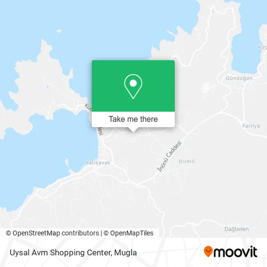 Uysal Avm Shopping Center map