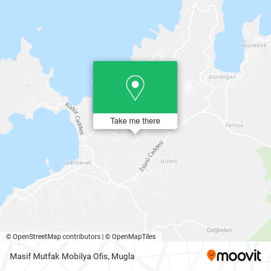 Masif Mutfak Mobilya Ofis map