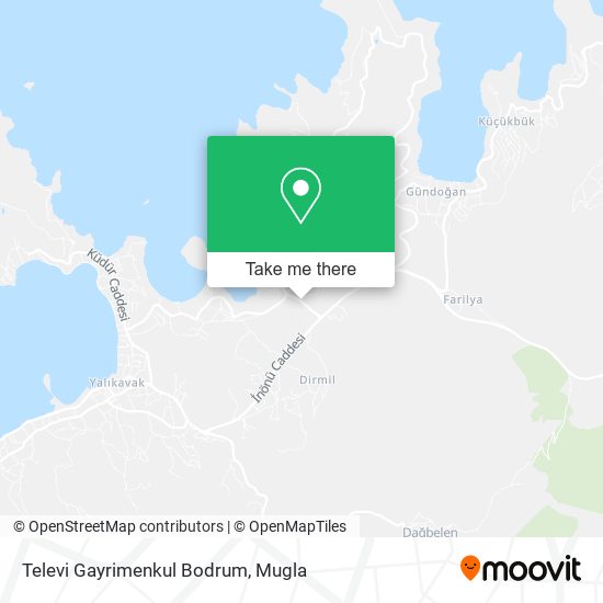 Televi Gayrimenkul Bodrum map