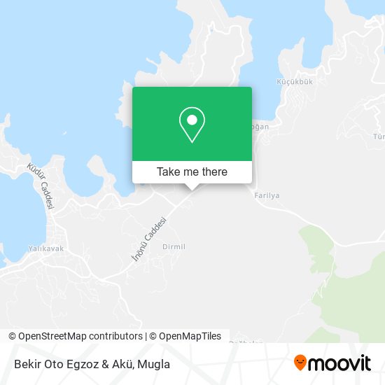 Bekir Oto Egzoz & Akü map
