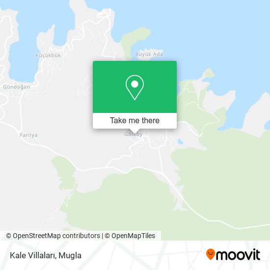 Kale Villaları map