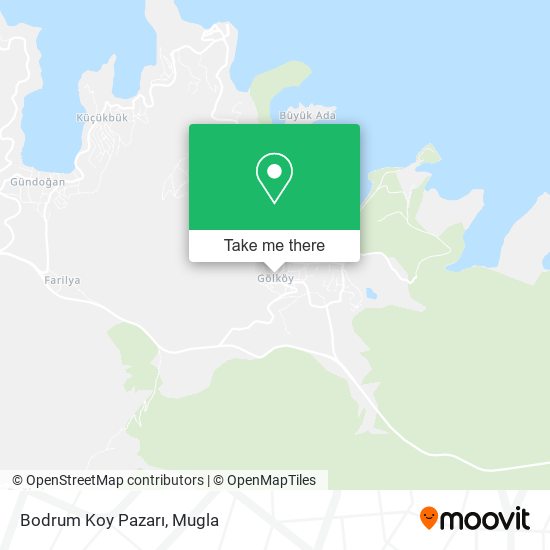 Bodrum Koy Pazarı map