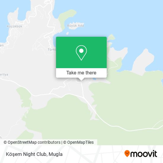 Köşem Night Club map