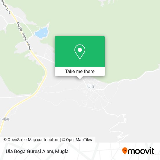 Ula Boğa Güreşi Alanı map