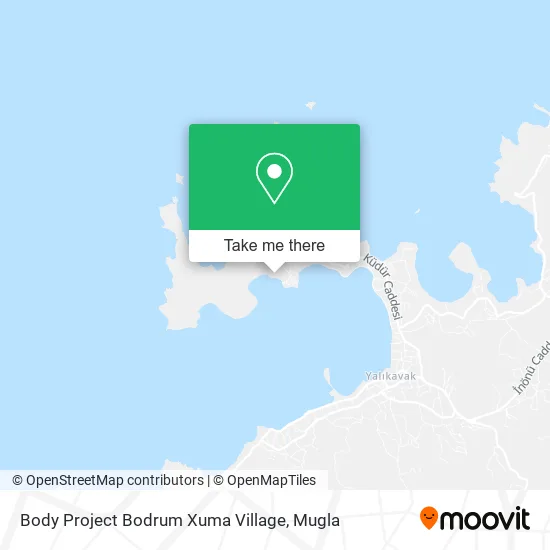 Body Project Bodrum Xuma Village map