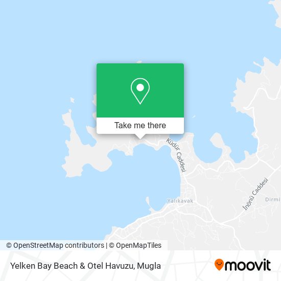 Yelken Bay Beach & Otel Havuzu map