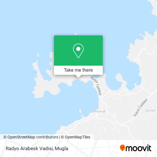 Radyo Arabesk Vadisi map