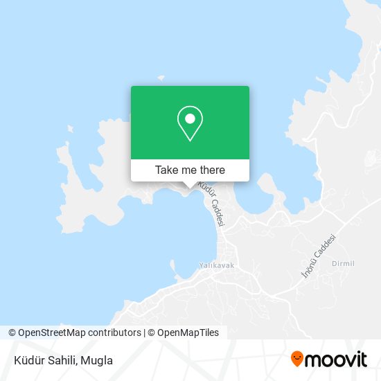 Küdür Sahili map
