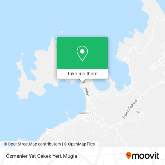 Özmenler Yat Cekek Yeri map