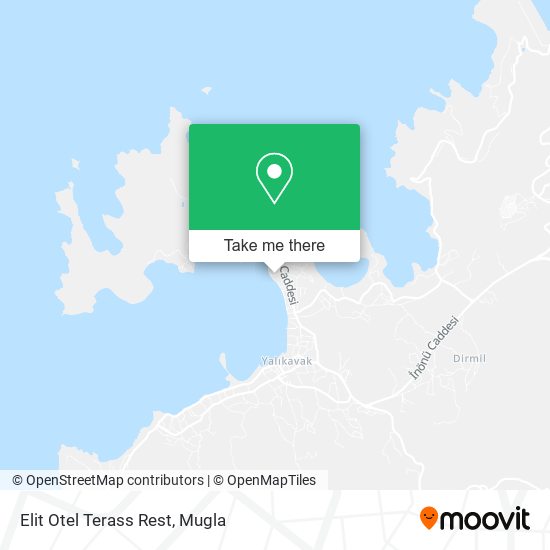 Elit Otel Terass Rest map