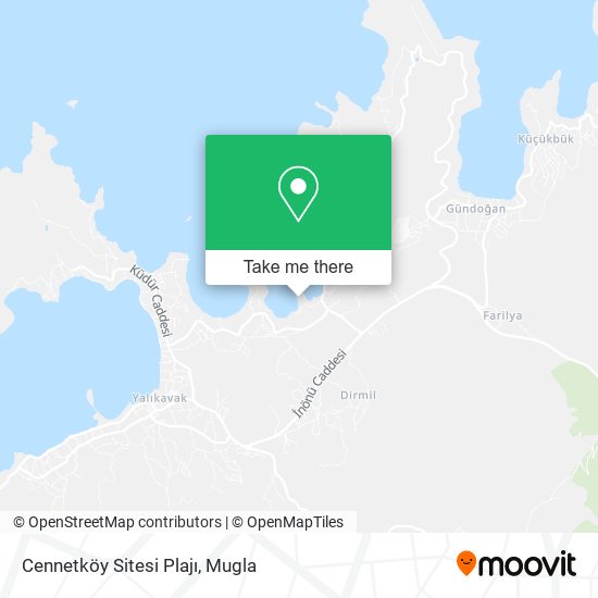 Cennetköy Sitesi Plajı map