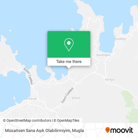 Müsaitsen Sana Aşık Olabilirmiyim map