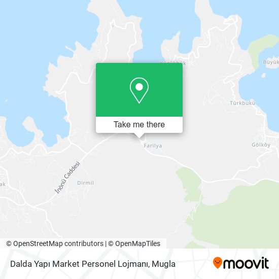 Dalda Yapı Market Personel Lojmanı map