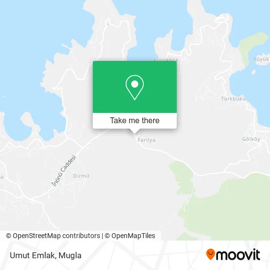 Umut Emlak map